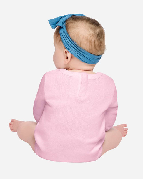 Rabbit Skins 3421 Infant Fleece Bodysuit | Pink