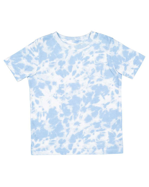 Rabbit Skins 3321EX Toddler Fine Jersey Tee - Extended Colours | Sky Tie Dye