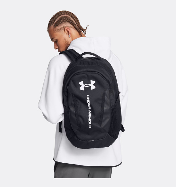 Under Armour 1384672 Hustle Backpack 6.0 | Black/ Black