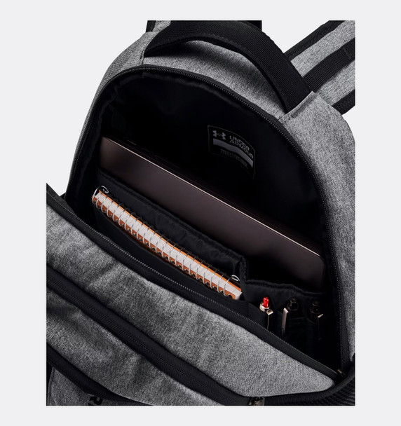 Under Armour 1384672 Hustle Backpack 6.0 | Castlerock Heather/ Black