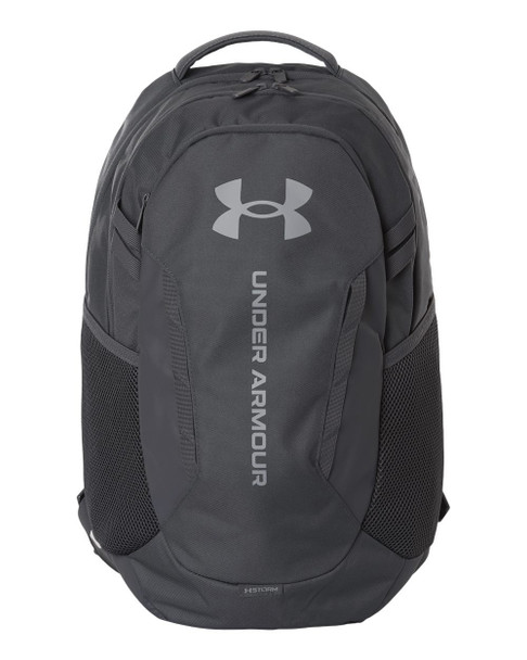 Under Armour 1384672 Hustle Backpack 6.0 | Castlerock/ Stealth Grey