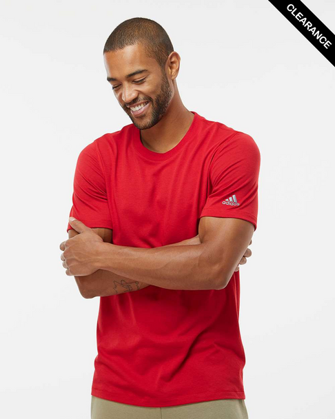 Clearance - Adidas A556 Blended T-Shirt | Power Red