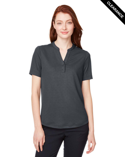 Clearance - North End NE102W Ladies' Replay Recycled Polo | Carbon