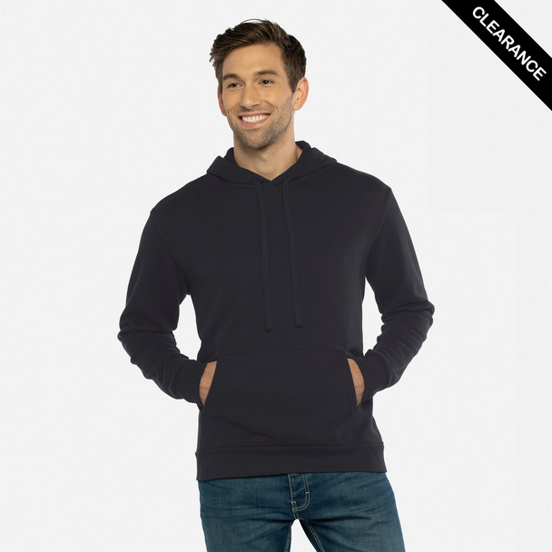Clearance - Next Level 9304 Adult Sueded French Terry Pullover Sweatshirt | Black