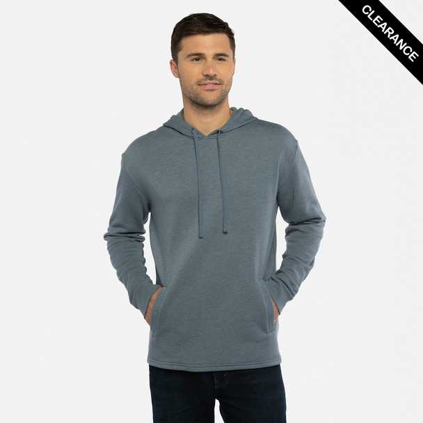 Clearance - Next Level 9300 Unisex PCH Pullover Hoodie | Heather Slate Blue