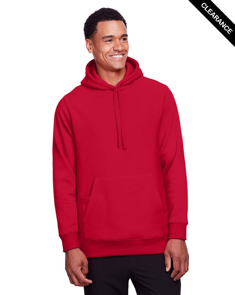 Clearance - Team 365 TT96 Adult Zone HydroSport Heavyweight Pullover Hooded Sweatshirt | Sport Red