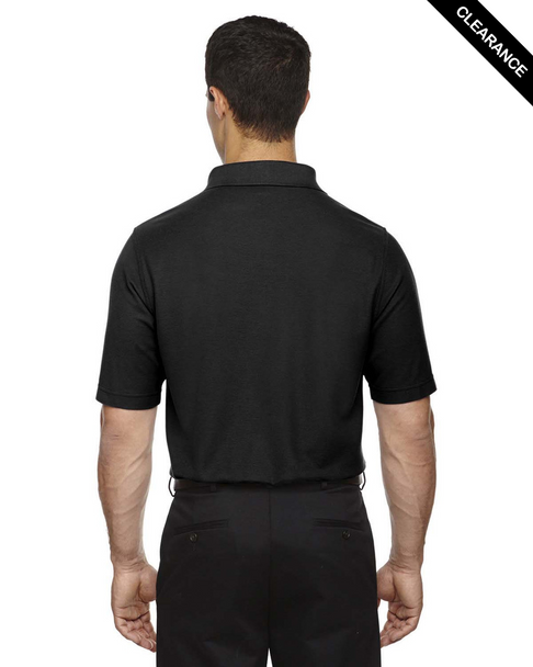 Clearance - Devon & Jones DG150T Men's DRYTEC20 Tall Performance Polo Shirt | Black
