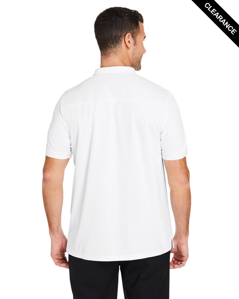 Clearance - North End NE112 Men's Express Tech Performance Polo | White