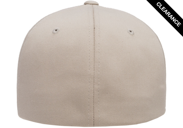 Clearance - Flexfit 6277 Wooly Combed Cotton Blend Cap | Stone