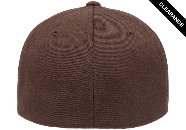 Clearance - Flexfit 6477 Wool Blend Hat | Brown
