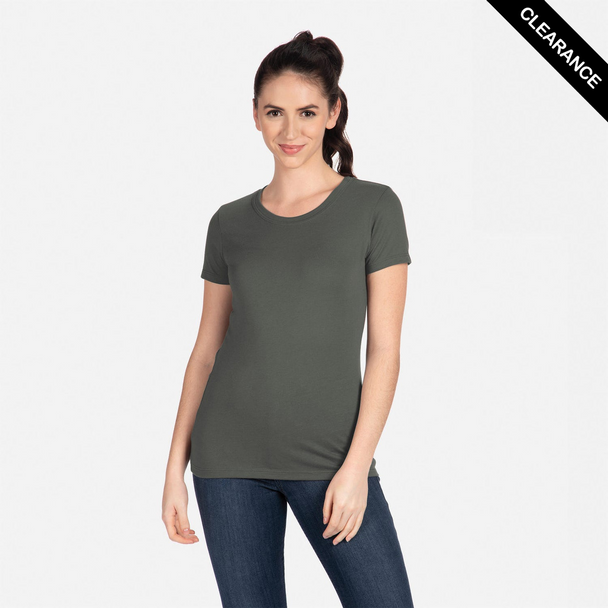 Clearance - Next Level 1510 Ladies' Ideal Short-Sleeve Crew Tee | Dark Grey
