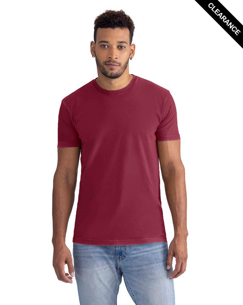 Clearance - 3600SW Next Level Unisex Soft Wash T-Shirt | Washed Cardinal