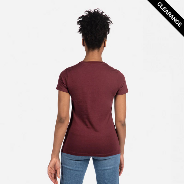 Clearance - Next Level 3900 Ladies' Tee | Maroon