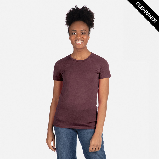 Clearance - Next Level 6610 CVC Crew Tee | Plum