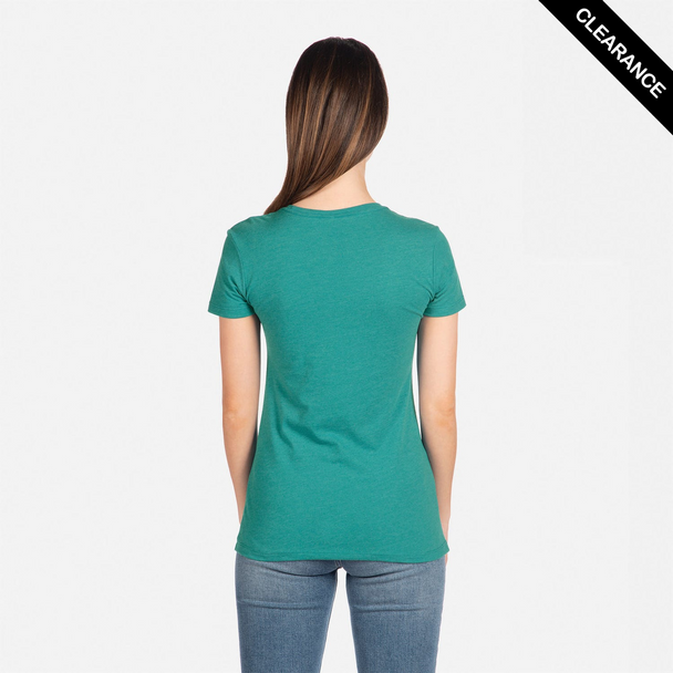 Clearance - Next Level 6610 CVC Crew Tee | Teal