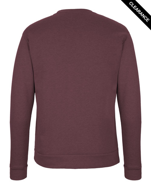 Clearance - Next Level 9002 Unisex Pullover PCH Crewneck Sweatshirt | Heather Maroon