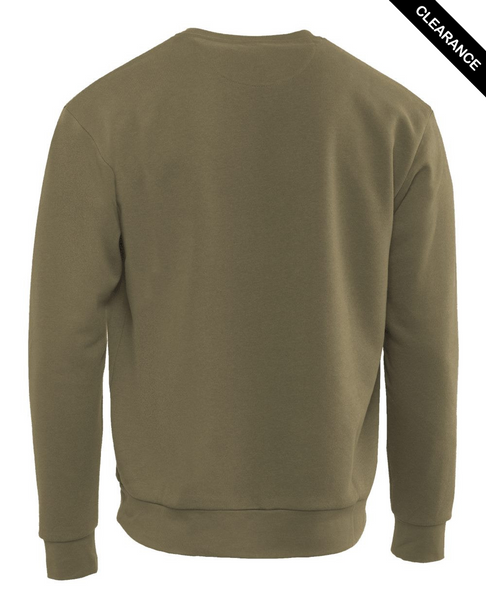 Clearance - Next Level Apparel 9003 Unisex Santa Cruz Sweatshirt | Military Green