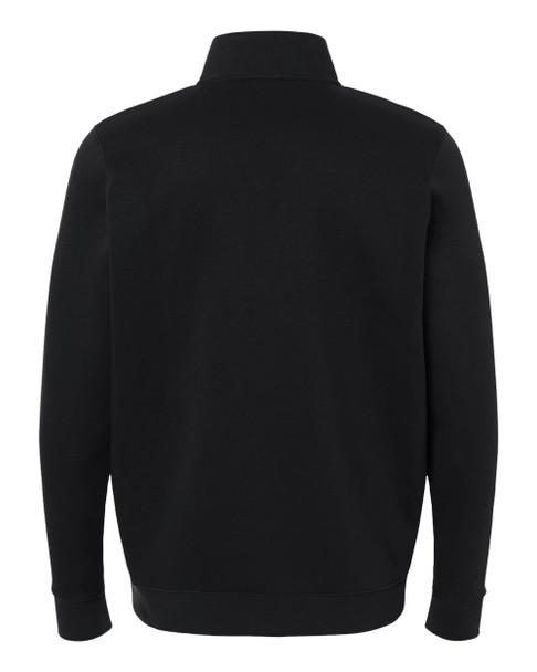 Under Armour 6012710 Men's Icon Fleece Quarter-Zip Pullover | Black/ White