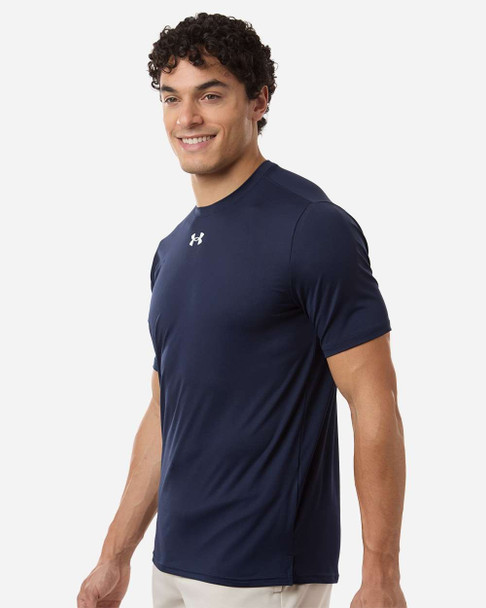 Under Armour 6014167 Men's Team Vanish T-Shirt | Midnight Navy/ White
