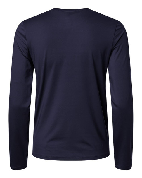 Under Armour 6014457 Women's Team Vanish Long Sleeve T-Shirt | Midnight Navy/ White