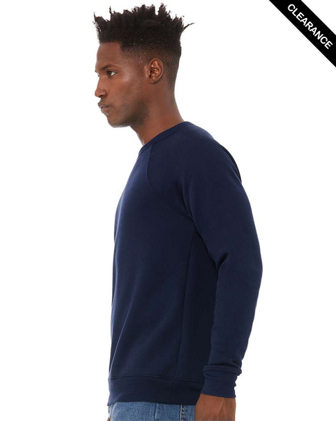 Clearance - Bella+Canvas 3901 Sponge Fleece Mock Neck Sweatshirt | Navy