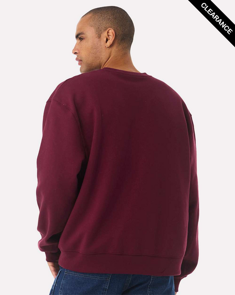 Clearance - BELLA + CANVAS 4711 10 oz. Heavyweight Sweatshirt | Maroon