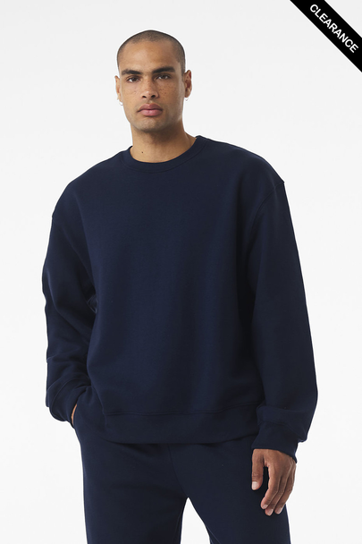 Clearance - BELLA + CANVAS 4711 10 oz. Heavyweight Sweatshirt | Navy
