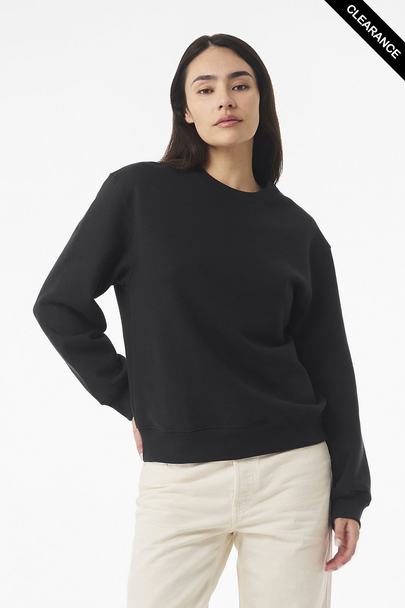 Clearance - BELLA + CANVAS 4711 10 oz. Heavyweight Sweatshirt | Vintage Black