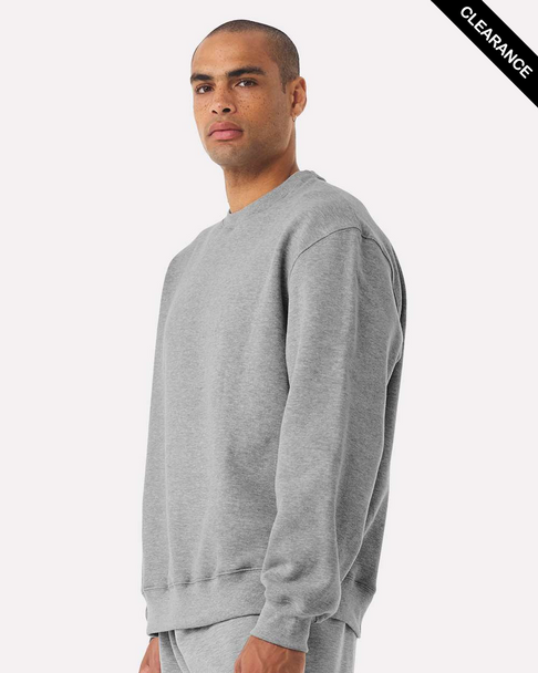 Clearance - BELLA + CANVAS 4711 10 oz. Heavyweight Sweatshirt | Athletic Heather