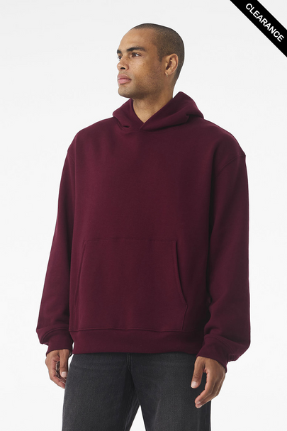 Clearance - BELLA + CANVAS 4719 10 oz. Heavyweight Hoodie | Maroon