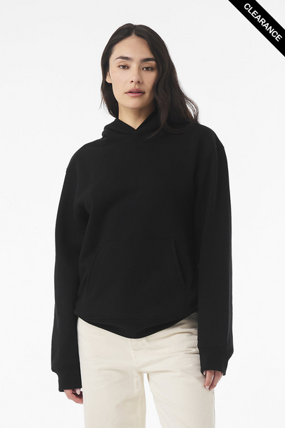 Clearance - BELLA + CANVAS 4719 10 oz. Heavyweight Hoodie | Black