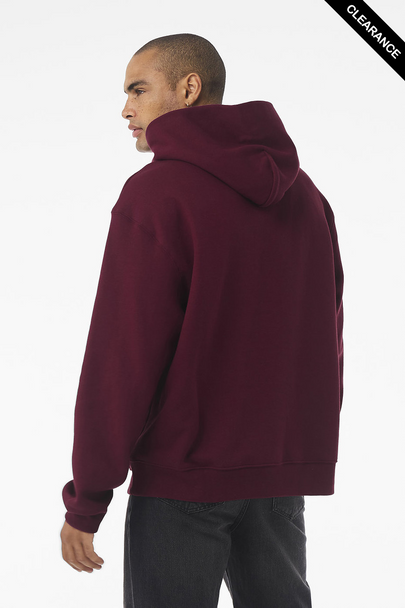 Clearance - BELLA + CANVAS 4719 10 oz. Heavyweight Hoodie | Maroon