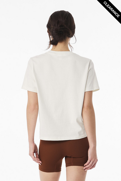 Clearance - BELLA + CANVAS 6110  Women's 6 oz Heavyweight Tee | Vintage White