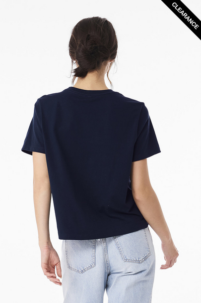 Clearance - BELLA + CANVAS 6110  Women's 6 oz Heavyweight Tee | Navy