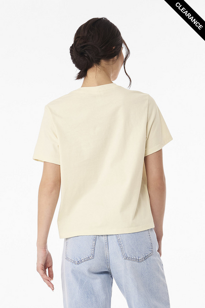 Clearance - BELLA + CANVAS 6110  Women's 6 oz Heavyweight Tee | Natural