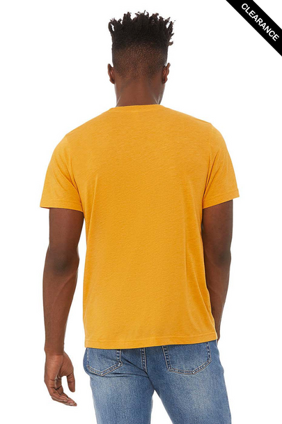 Clearance - Bella+Canvas 3413 Tri-Blend Short Sleeve | Mustard Triblend