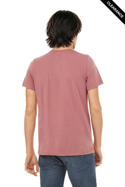 Clearance - Bella+Canvas 3413 Tri-Blend Short Sleeve | Mauve Triblend