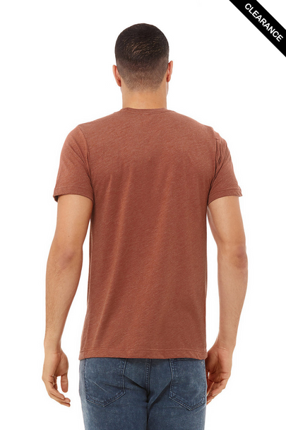 Clearance - Bella+Canvas 3413 Tri-Blend Short Sleeve | Clay Triblend