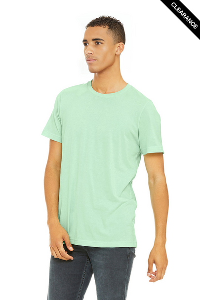 Clearance - Bella+Canvas 3413 Tri-Blend Short Sleeve | Mint Triblend