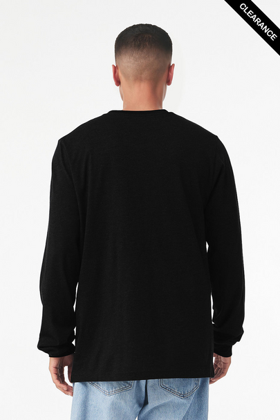 Clearance - B3501 Bella+Canvas Long-sleeve Jersey Tee | Black