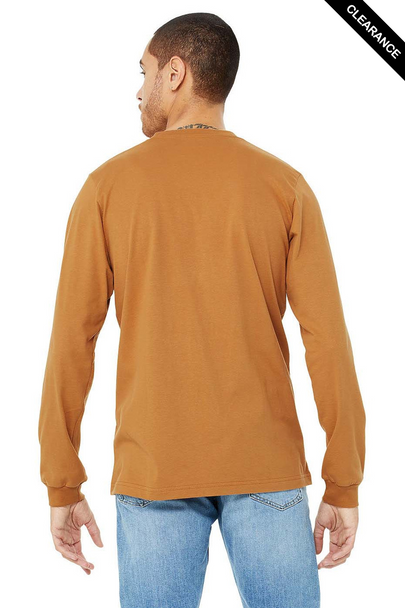 Clearance - B3501 Bella+Canvas Long-sleeve Jersey Tee | Toast