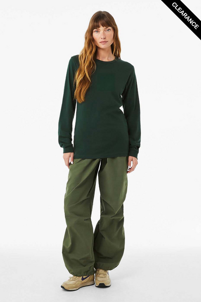 Clearance - B3501 Bella+Canvas Long-sleeve Jersey Tee | Forest