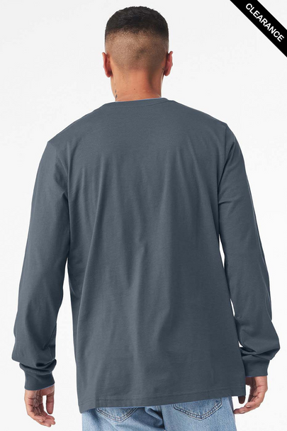 Clearance - B3501 Bella+Canvas Long-sleeve Jersey Tee | Vintage Navy