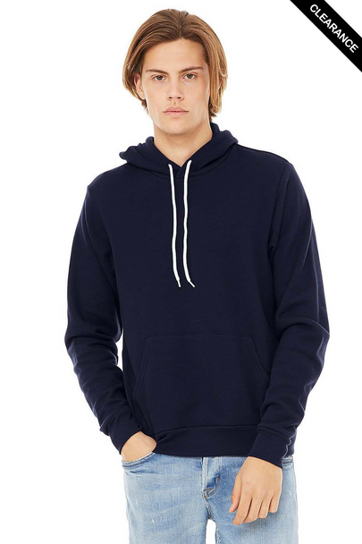 Clearance - Bella+Canvas 3719 Unisex Sponge Fleece Pullover Hoodie | Navy