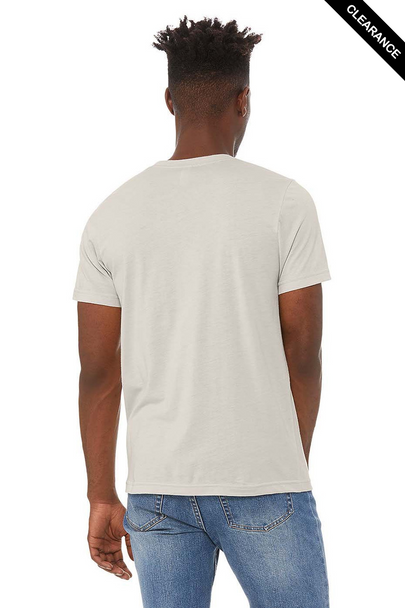 Clearance - Bella+Canvas 3001CVC Jersey Short Sleeve Tee | Heather Dust