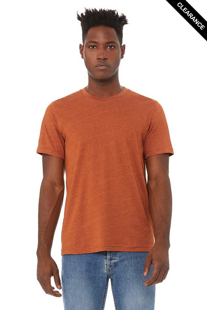 Clearance - Bella+Canvas 3001CVC Jersey Short Sleeve Tee | Heather Autumn