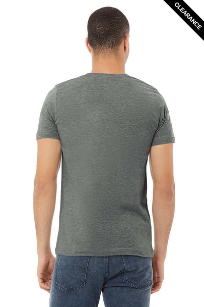 Clearance - Bella+Canvas 3001CVC Jersey Short Sleeve Tee | Deep Heather