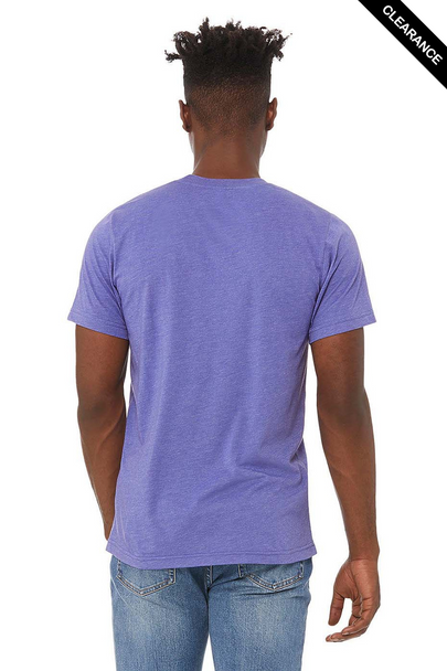 Clearance - Bella+Canvas 3001CVC Jersey Short Sleeve Tee | Heather Lapis