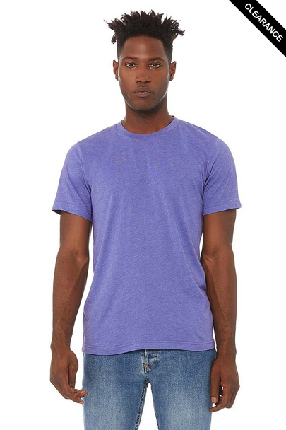 Clearance - Bella+Canvas 3001CVC Jersey Short Sleeve Tee | Heather Lapis