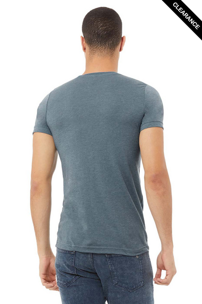 Clearance - Bella+Canvas 3001CVC Jersey Short Sleeve Tee | Heather Slate
